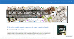 Desktop Screenshot of bomboniereoriginali.info